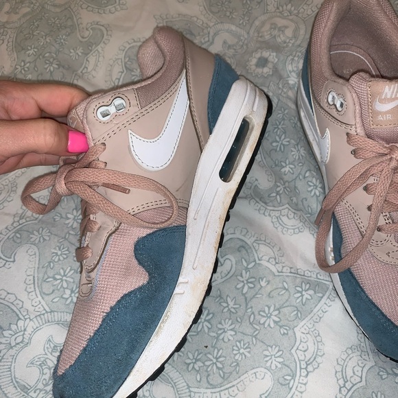 Nike air max 90s Blue and mauve pink - Picture 5 of 8